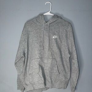 Nike Men's Gray Hoodie